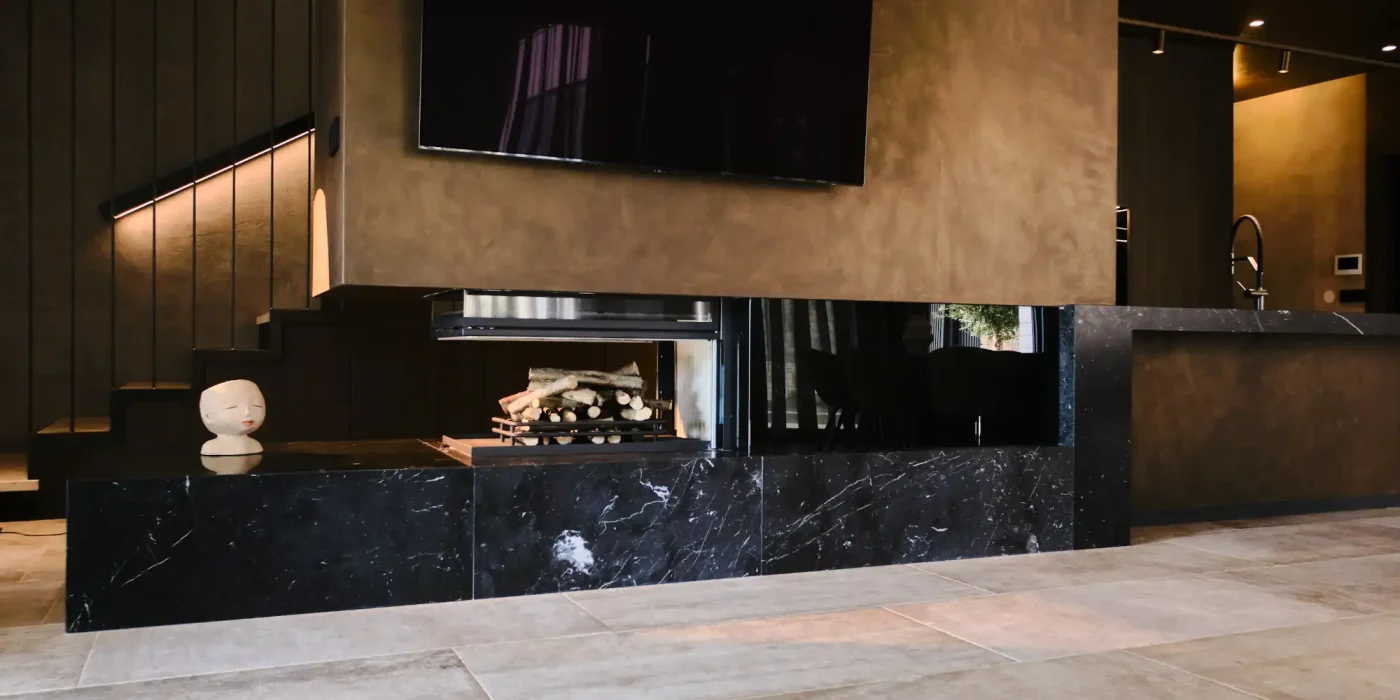 Indoor & Living area, Fireplace